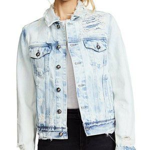 Tortoise Steppe Denim Jacket  XS